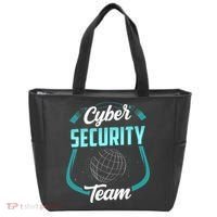 Cybersecurity Team Cyber Security Hacking Hack Hacker Tote Bag thumb 0