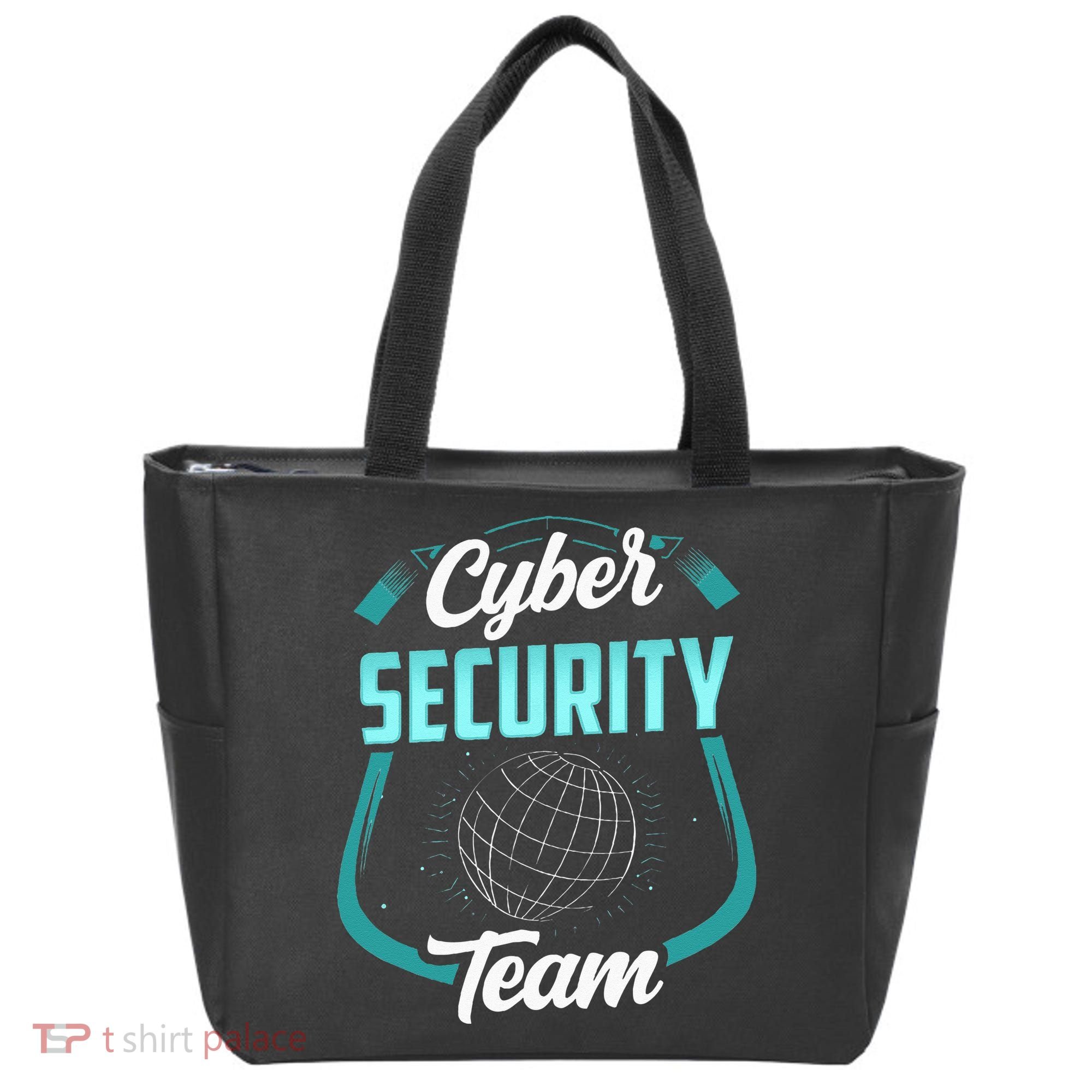 Cybersecurity Team Cyber Security Hacking Hack Hacker Tote Bag