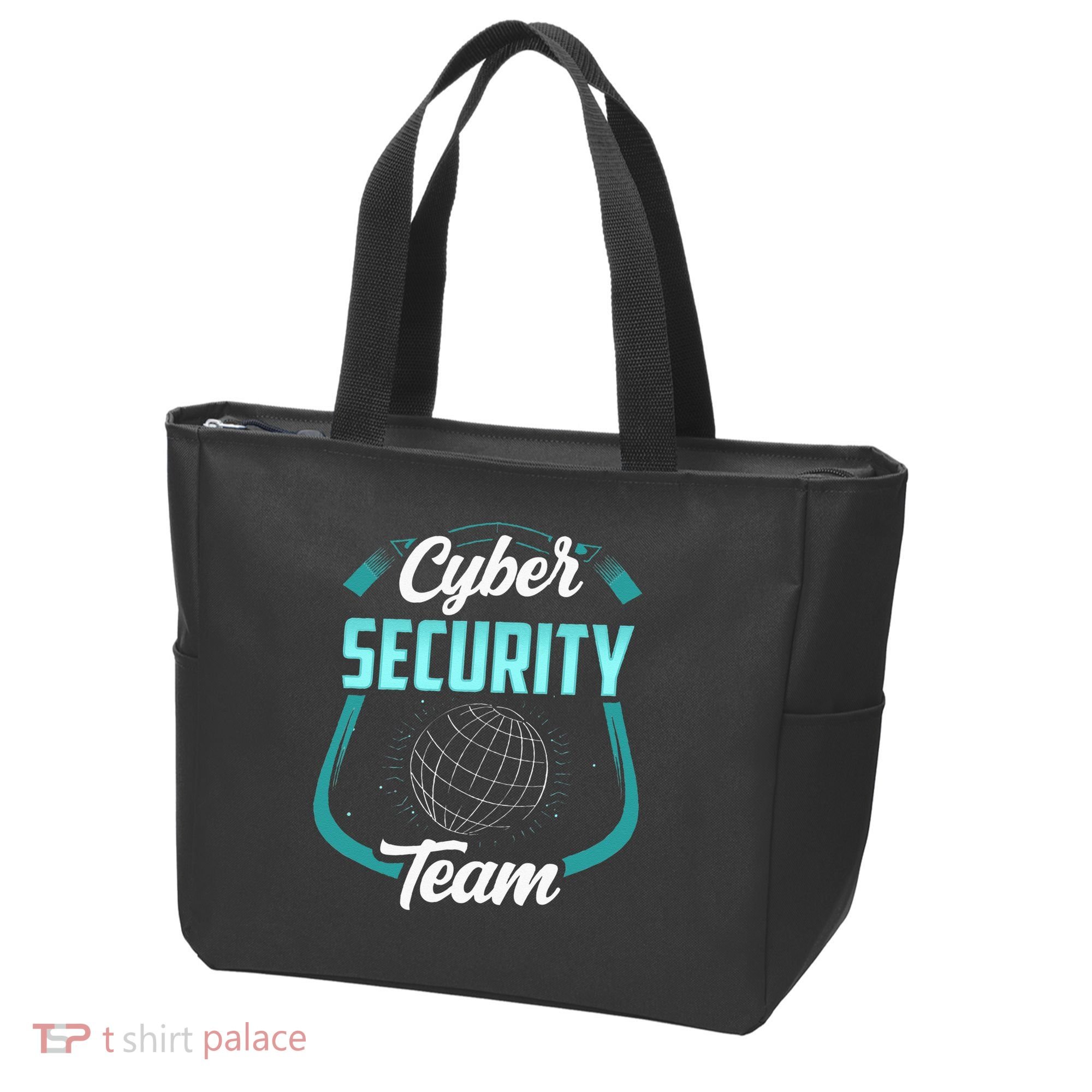 Cybersecurity Team Cyber Security Hacking Hack Hacker Tote Bag