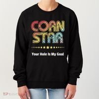 Cornhole Team Corn Star Your Hole Is My Goal Women's Sweatshirt thumb 0