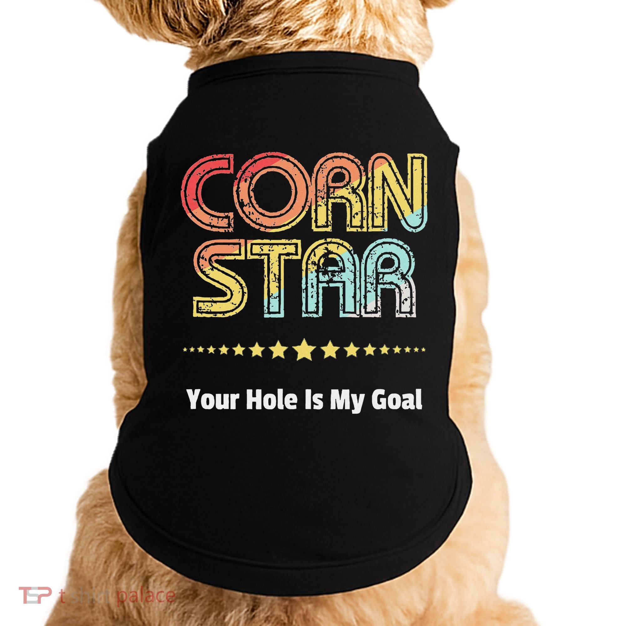 Cornhole Team Corn Star Your Hole Is My Goal Doggie Tank