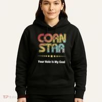 Cornhole Team Corn Star Your Hole Is My Goal Hoodie thumb 5