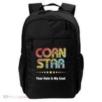 Cornhole Team Corn Star Your Hole Is My Goal Backpack thumb 0
