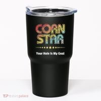 Cornhole Team Corn Star Your Hole Is My Goal Tumbler thumb 0