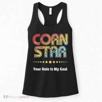 Cornhole Team Corn Star Your Hole Is My Goal Women's Tank Top