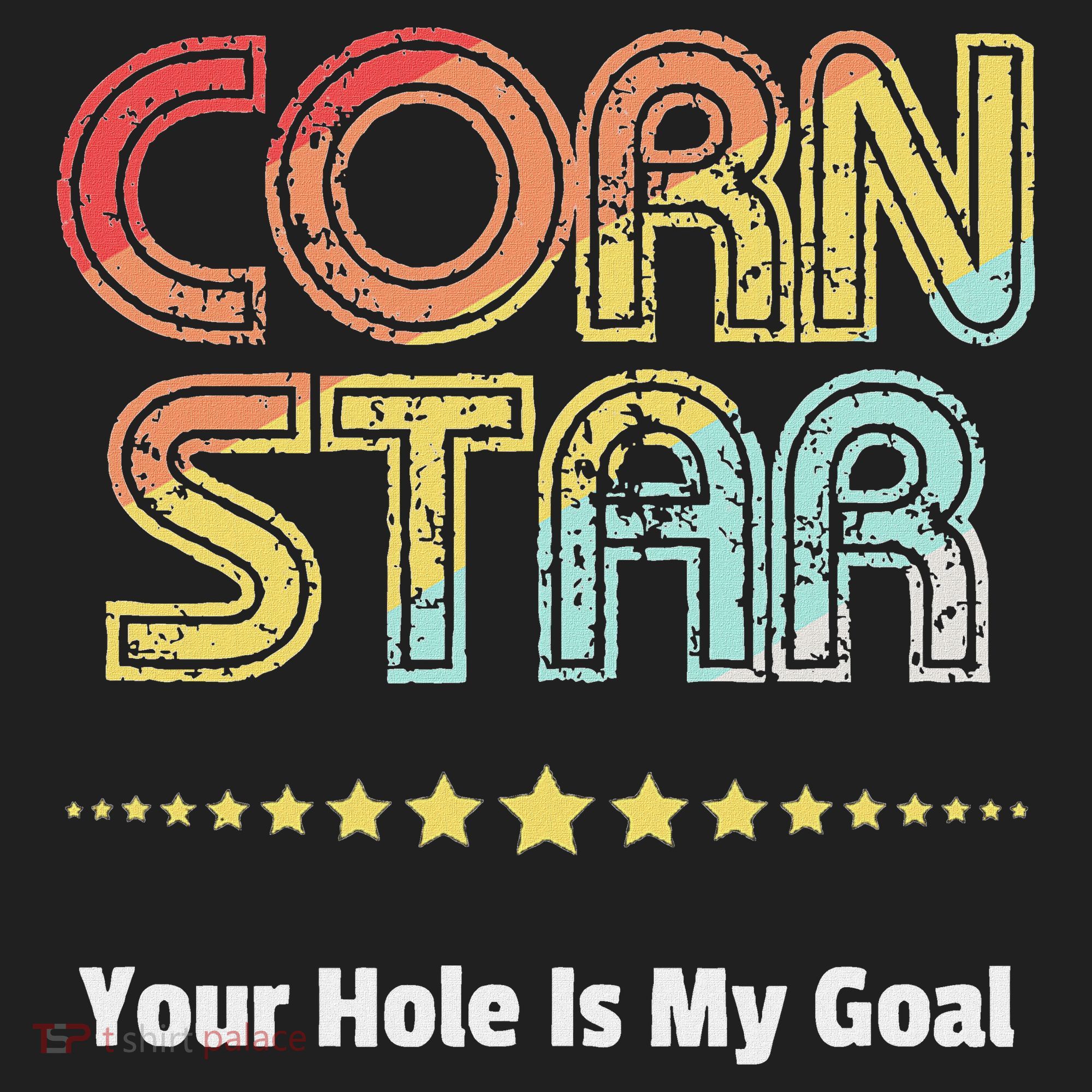 Cornhole Team Corn Star Your Hole Is My Goal Hat