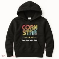 Cornhole Team Corn Star Your Hole Is My Goal Kids Hoodie thumb 0