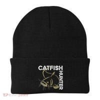 Catfishing Tackle Channel Catfish Hunter Boilies Fishing Cool Gift Beanie thumb 0
