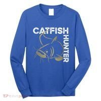 Catfishing Tackle Channel Catfish Hunter Boilies Fishing Cool Gift Long Sleeve Shirt thumb 0
