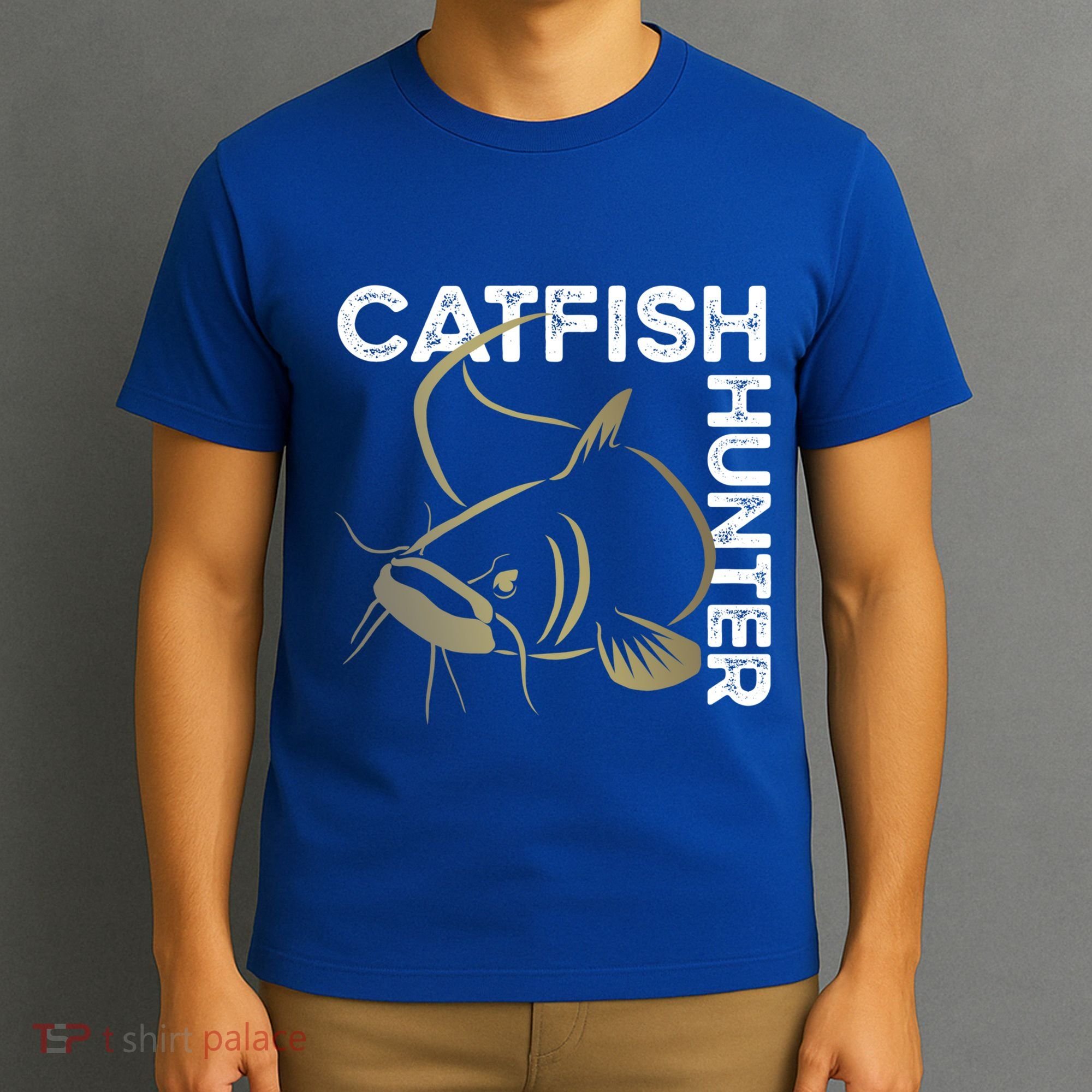 Catfishing Tackle Channel Catfish Hunter Boilies Fishing Cool Gift T-Shirt
