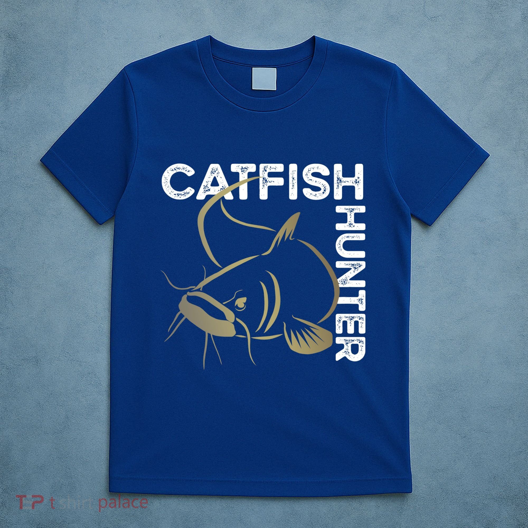 Catfishing Tackle Channel Catfish Hunter Boilies Fishing Cool Gift T-Shirt