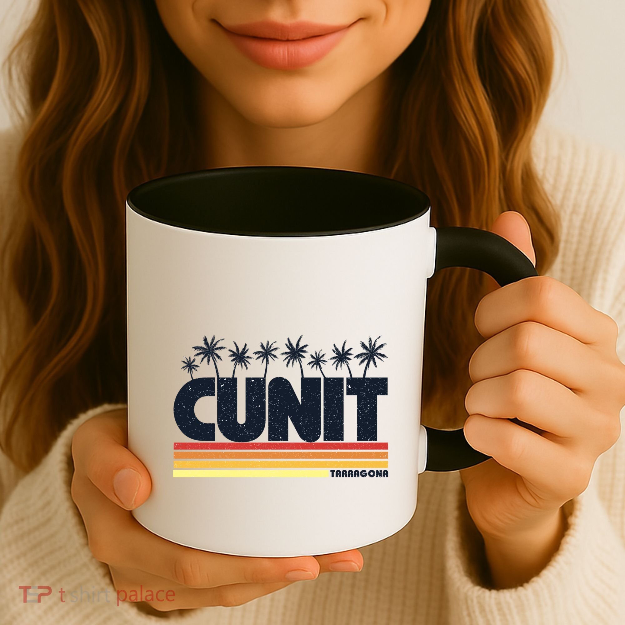 Cunit Tarragona Costa Dorada Retro Tourism Cool Gift Coffee Mug