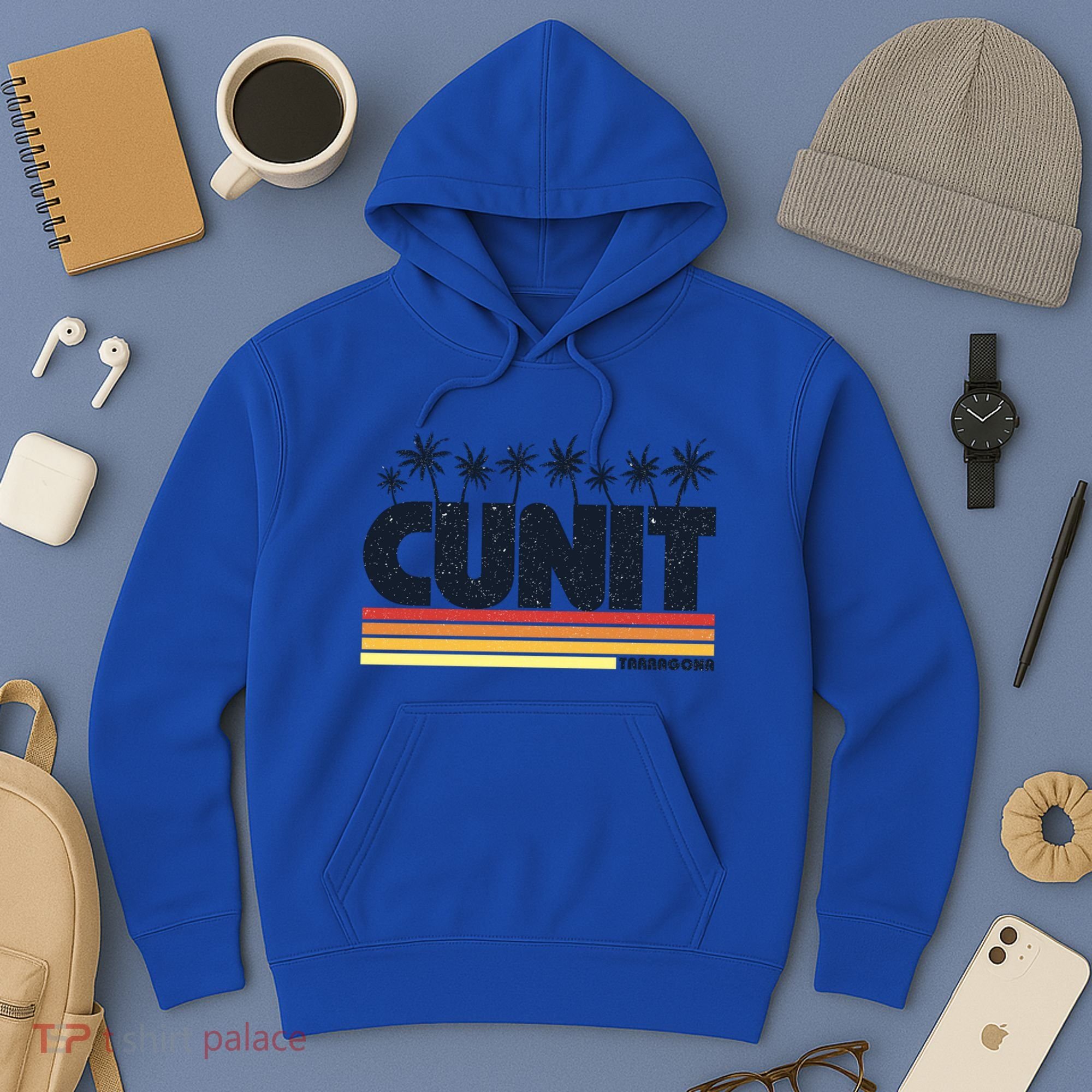Cunit Tarragona Costa Dorada Retro Tourism Cool Gift Hoodie