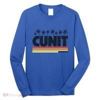 Cunit Tarragona Costa Dorada Retro Tourism Cool Gift Long Sleeve Shirt thumb 0