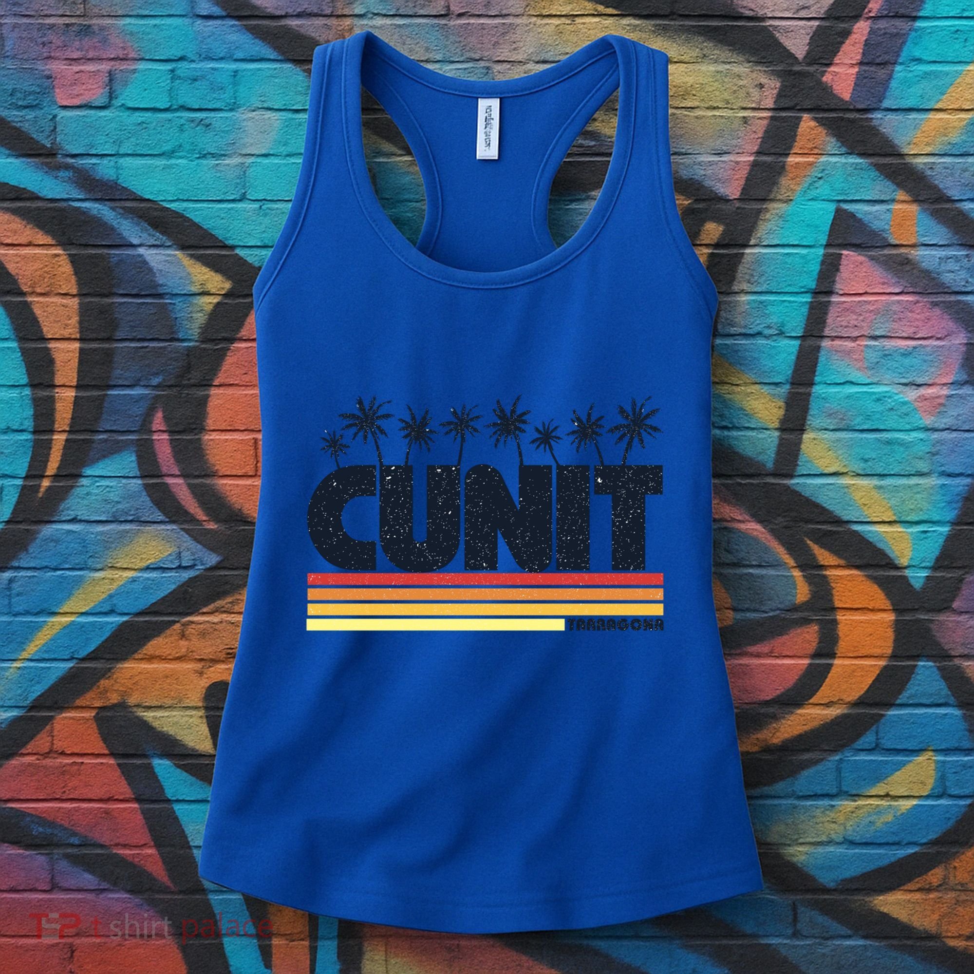 Cunit Tarragona Costa Dorada Retro Tourism Cool Gift Women's Tank Top