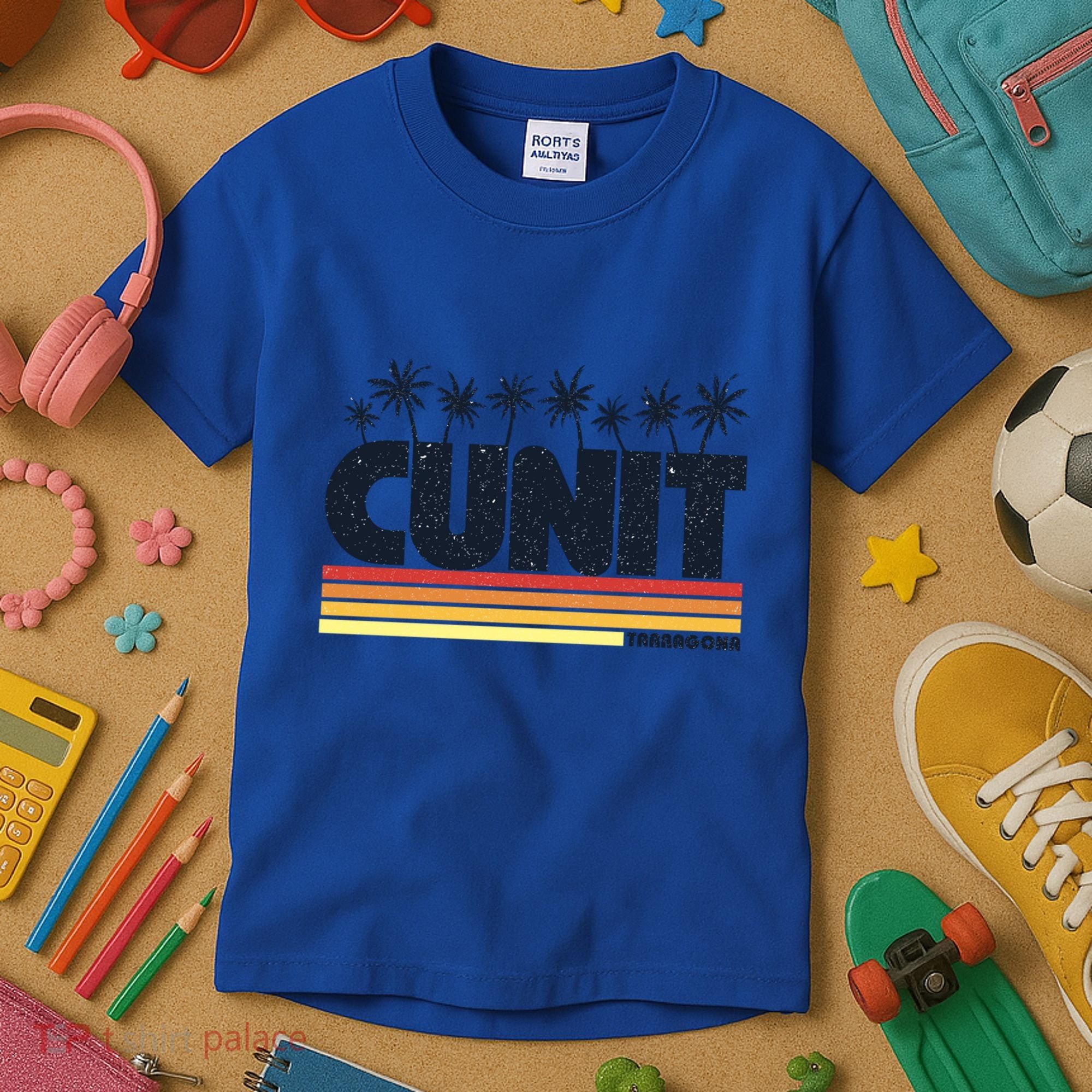 Cunit Tarragona Costa Dorada Retro Tourism Cool Gift Kids T-Shirt