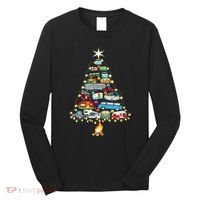 Christmas Tree Camper Vehicles Camping Rving Trailers Gifts Long Sleeve Shirt thumb 0