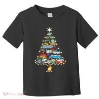 Christmas Tree Camper Vehicles Camping Rving Trailers Gifts Toddler T-Shirt thumb 0