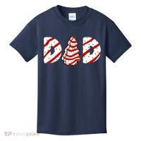 Christmas Tree Cake Matching Family Party Pajama Dad Kids T-Shirt thumb 0