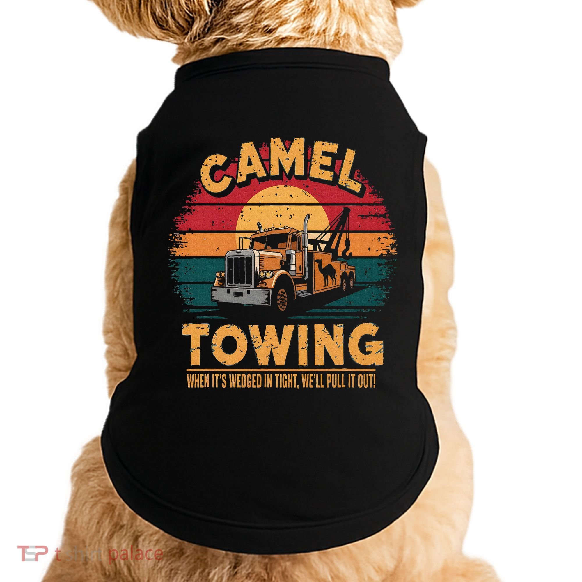 Camel Towing Cool Humor Adult Humor Camel Towing Doggie Tank