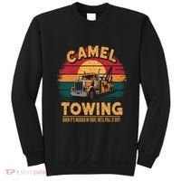 Camel Towing Cool Humor Adult Humor Camel Towing Sweatshirt thumb 0