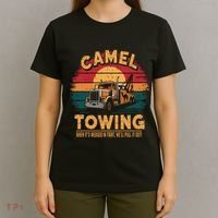 Camel Towing Cool Humor Adult Humor Camel Towing T-Shirt thumb 4