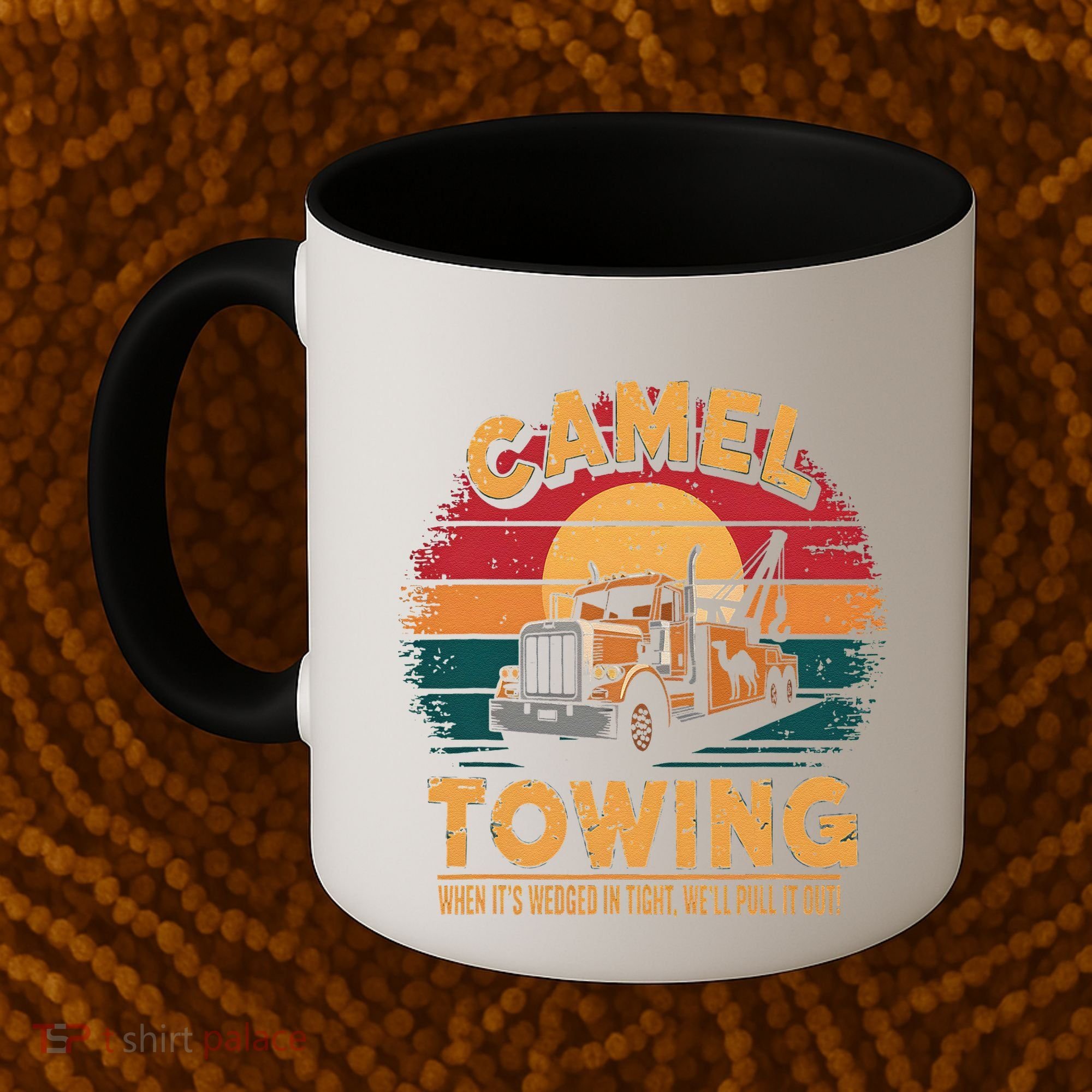 Camel Towing Cool Humor Adult Humor Camel Towing Coffee Mug