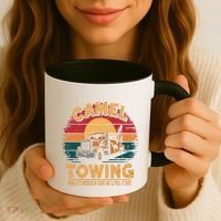 Camel Towing Cool Humor Adult Humor Camel Towing Coffee Mug thumb 3