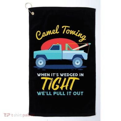 Camel Towing Golf Towel