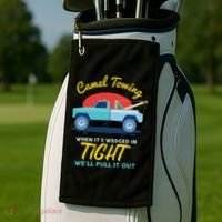 Camel Towing Golf Towel thumb 2