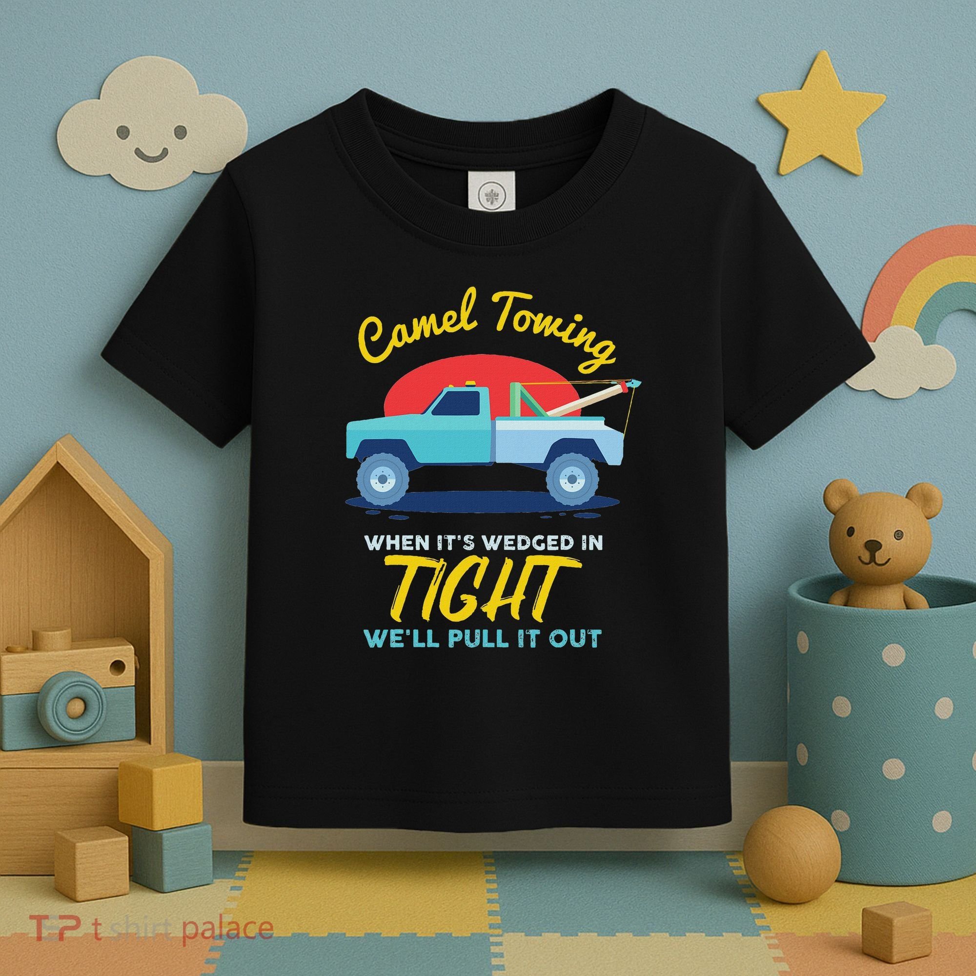 Camel Towing Toddler T-Shirt