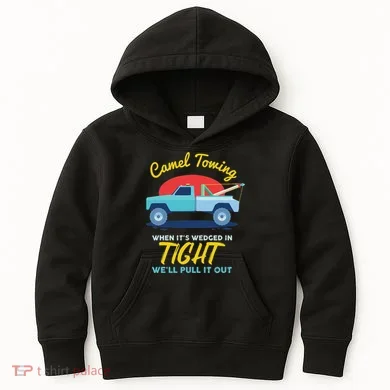 Camel Towing Kids Hoodie