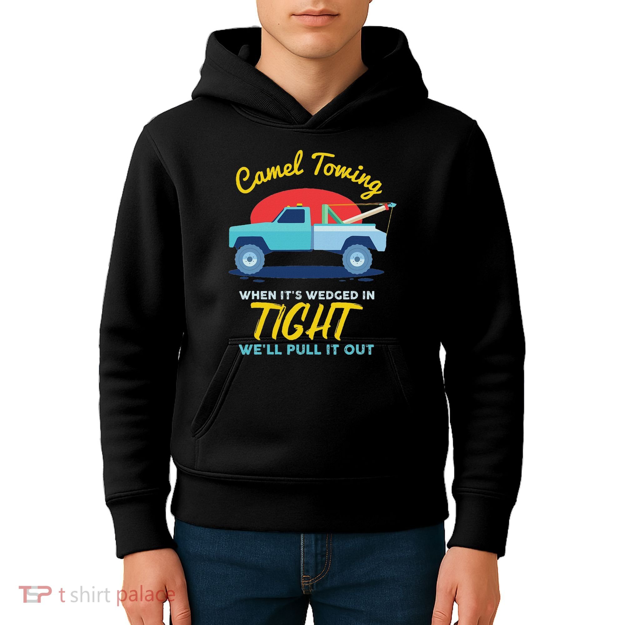 Camel Towing Kids Hoodie