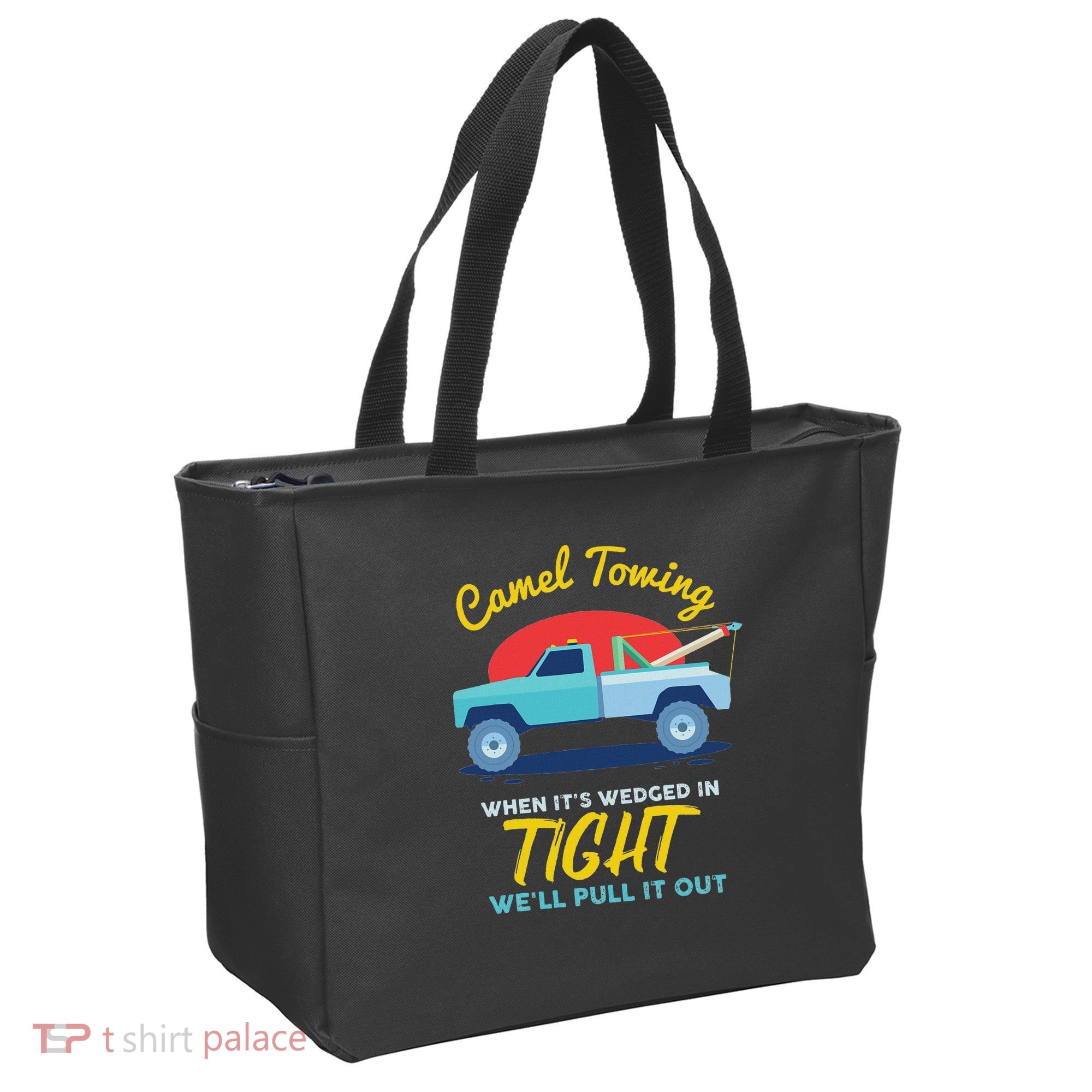 Camel Towing Tote Bag
