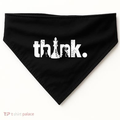 Chess Think USA-Made Doggie Bandana