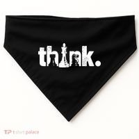 Chess Think USA-Made Doggie Bandana thumb 0