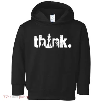Chess Think Toddler Hoodie