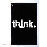 Chess Think Golf Towel thumb 0