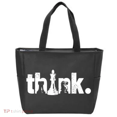 Chess Think Tote Bag