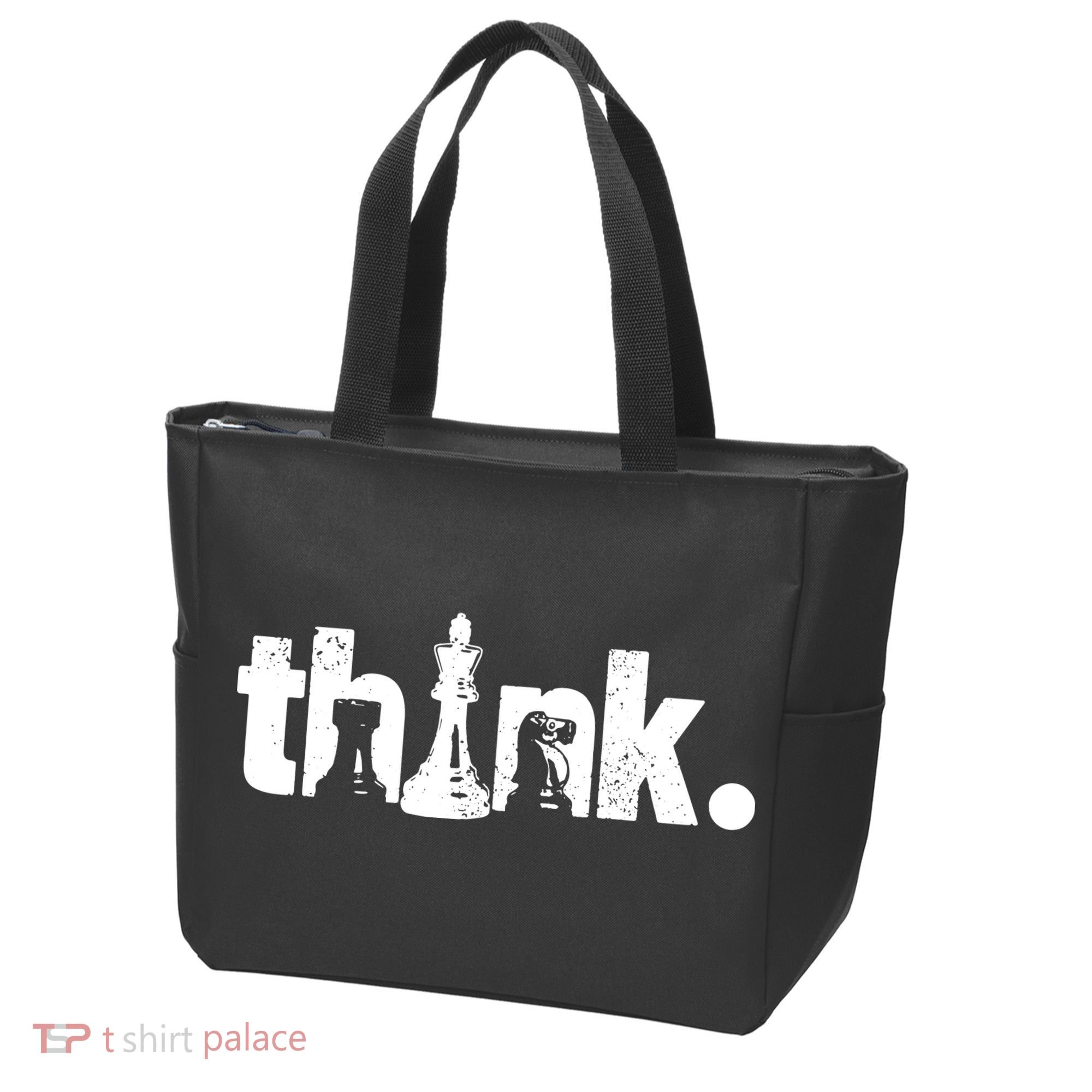 Chess Think Tote Bag
