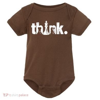 Chess Think Baby Bodysuit