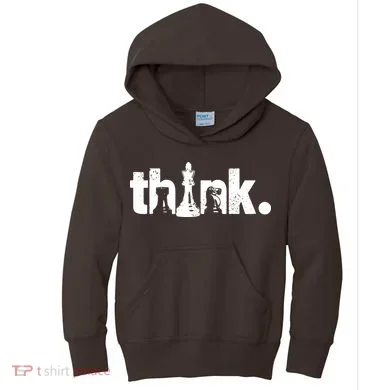 Chess Think Kids Hoodie