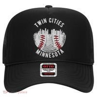 Cool Twin Cities Minnesota MN Baseball Skyline St. PaulMPLS Hat thumb 0