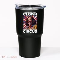 Changing The Clown WonT Change The Circus Kamala Clown Tumbler thumb 0