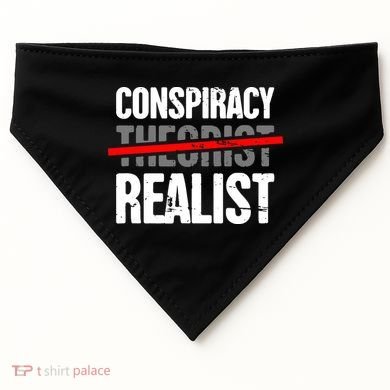 Conspiracy Theory USA-Made Doggie Bandana