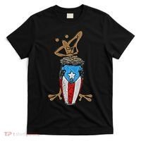 Coqui Taino Conga Boricua Puerto Rican Flag Gift T-Shirt thumb 0