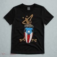 Coqui Taino Conga Boricua Puerto Rican Flag Gift T-Shirt thumb 5