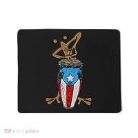 Coqui Taino Conga Boricua Puerto Rican Flag Gift Mousepad thumb 0