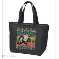 Call The Cops I Don’T Give A Fck Skateboarding Toad Japanese Tote Bag thumb 3
