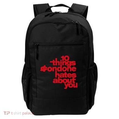 Condoneit Things Condone Hates About You Backpack